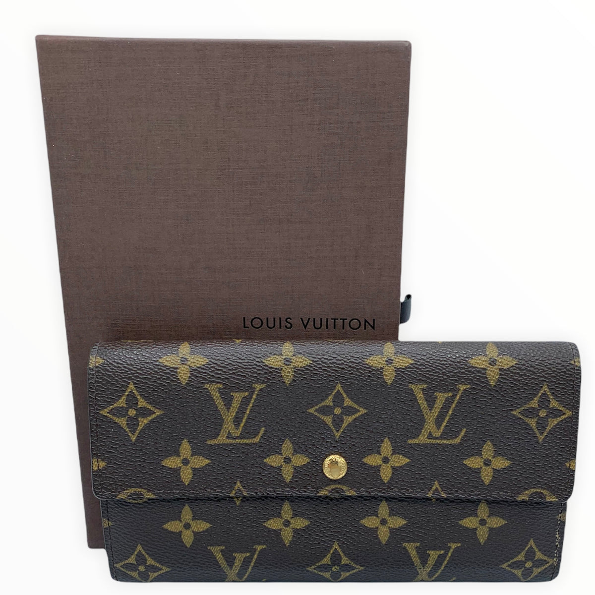 Louis Vuitton, Bags, 992 Authentic Louis Vuitton Sarah Wallet Monogram  With Credit Card Slots