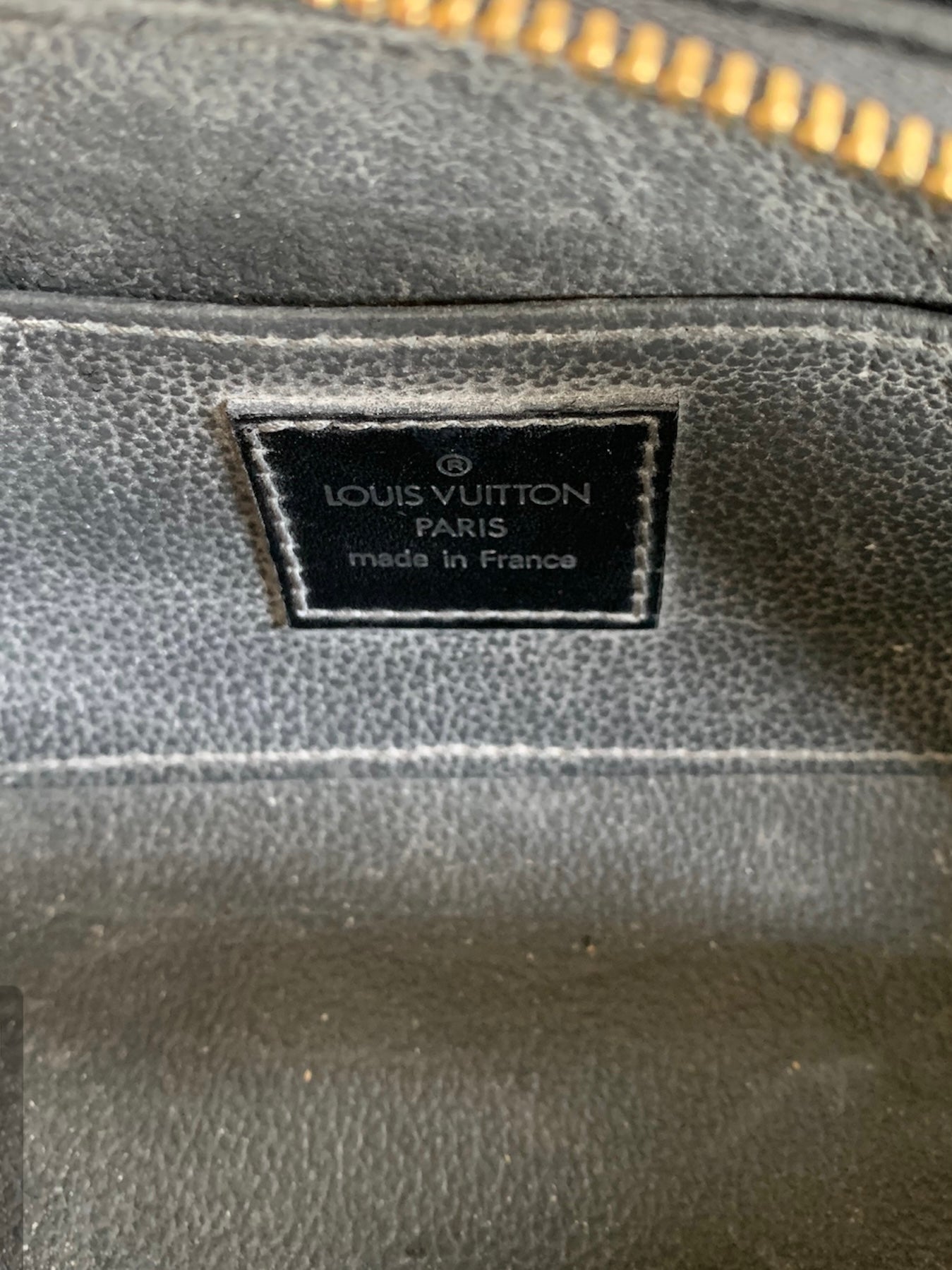 LOUIS VUITTON Epi Leather Definu PM Cosmetic Pouch - Sale