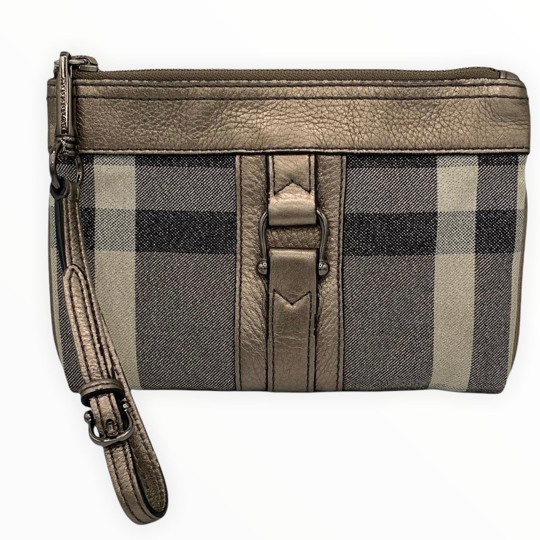 1990s Burberry Pocket Shaped Wristlet Pouch – style - CHNGR