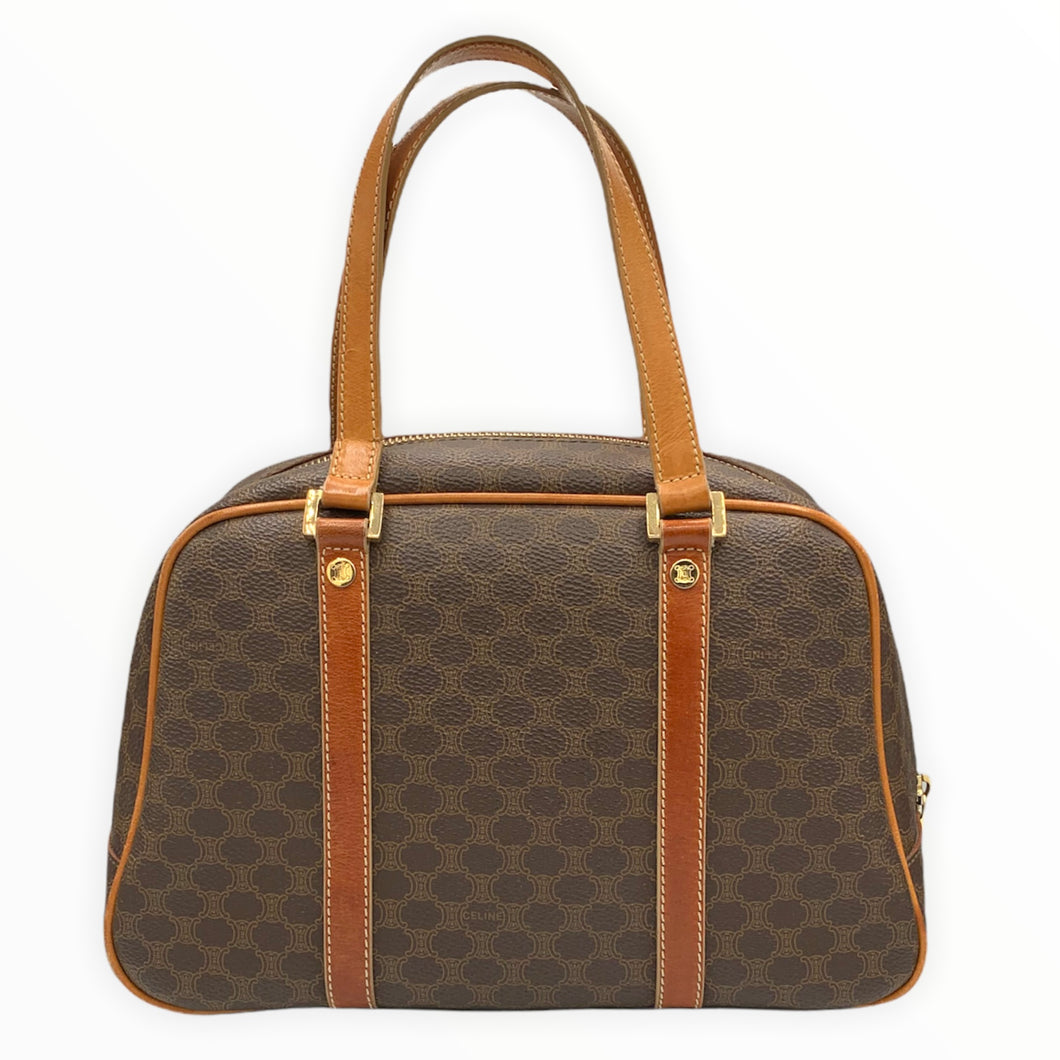 Céline Vintage - Macadam Tote Bag - Black - PVC Handbag - Luxury High  Quality - Avvenice